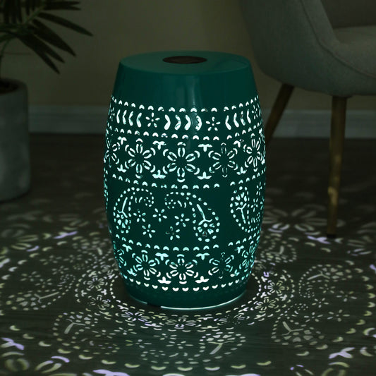 SOLAR SIDE TABLE,TEAL COLOR (Original SKU:N770P182381T)
