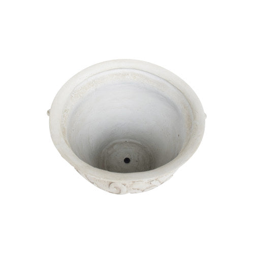 planter pot , Antique White PLANTER