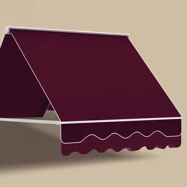 Window Awning Arm Manual Retractable Window Awning Sun Shade Shelter for Patio Balcony Outdoor
