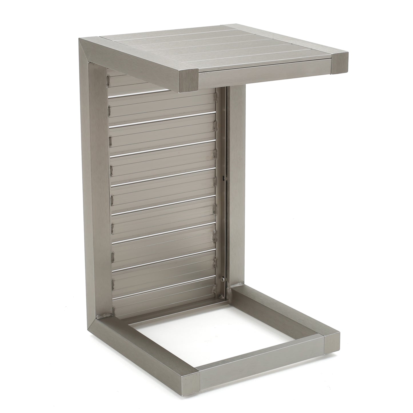 CAPE CORAL ALU C-SHAPED TABLE