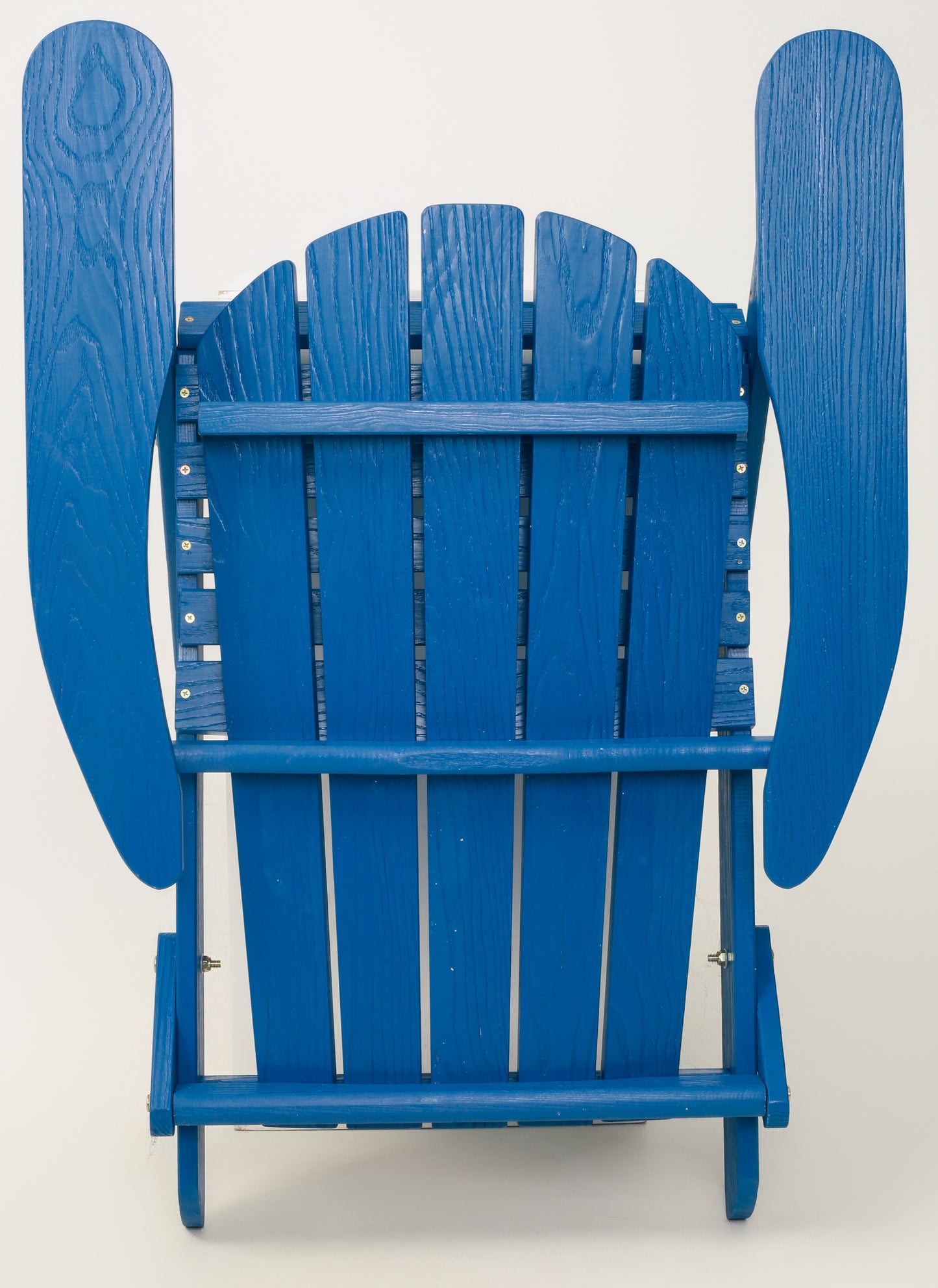 Wood Lounge Patio Chair for Garden Outdoor Wooden Folding Embossed Adirondack Chair Solid Wood Lounge Patio Chair with Wood Grain