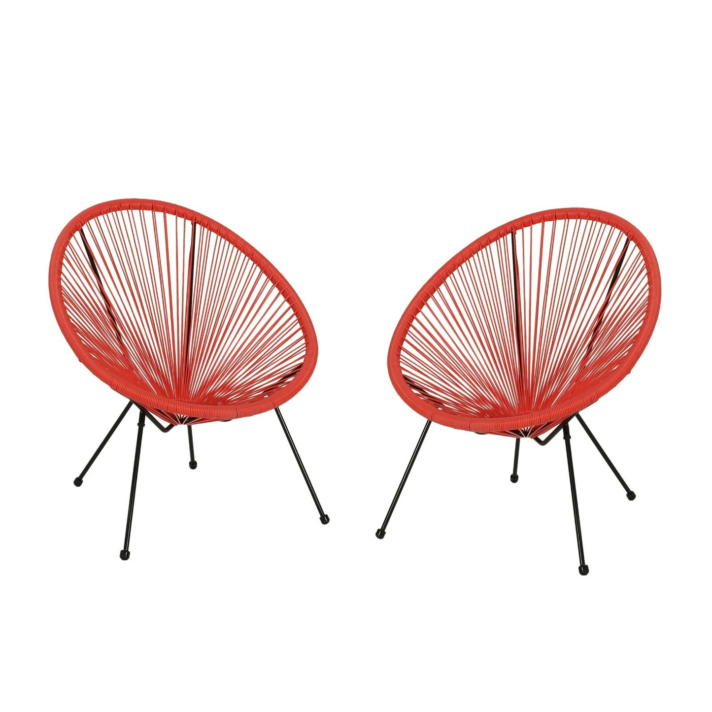 ANSON  CHAIR (SET OF 2)  - ORANGE