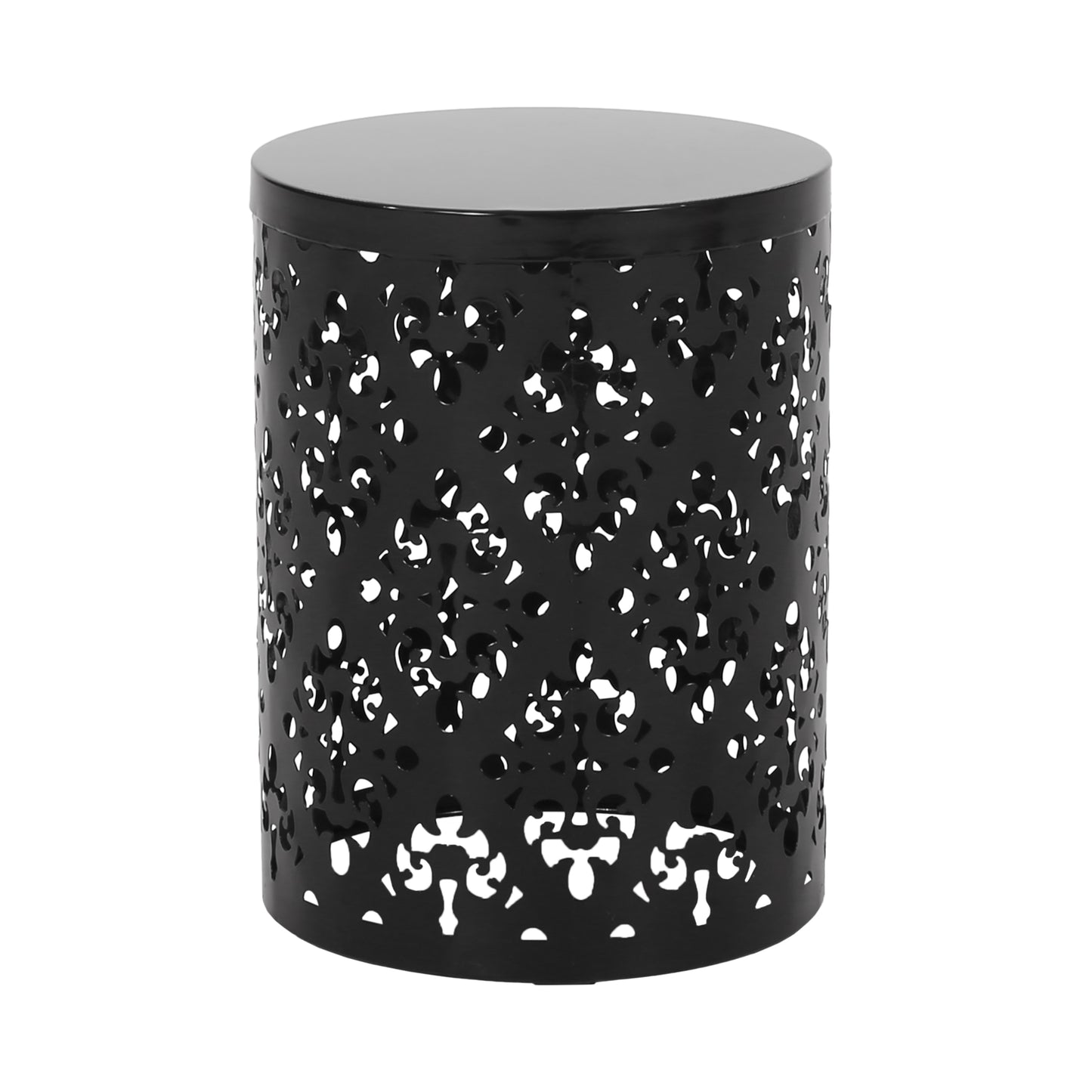 Outdoor Metal end Table -Large