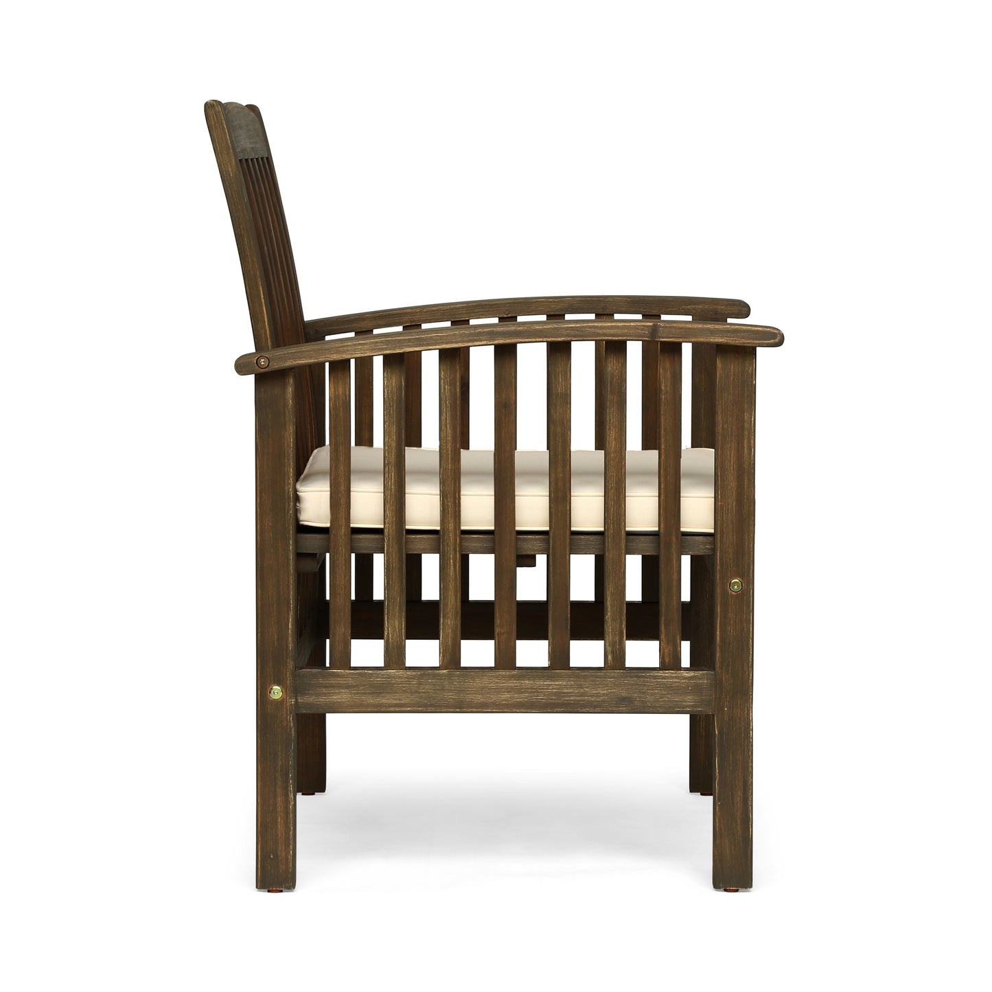 CASA ACACIA DINING CHAIR,2PCS with 2 Cushions