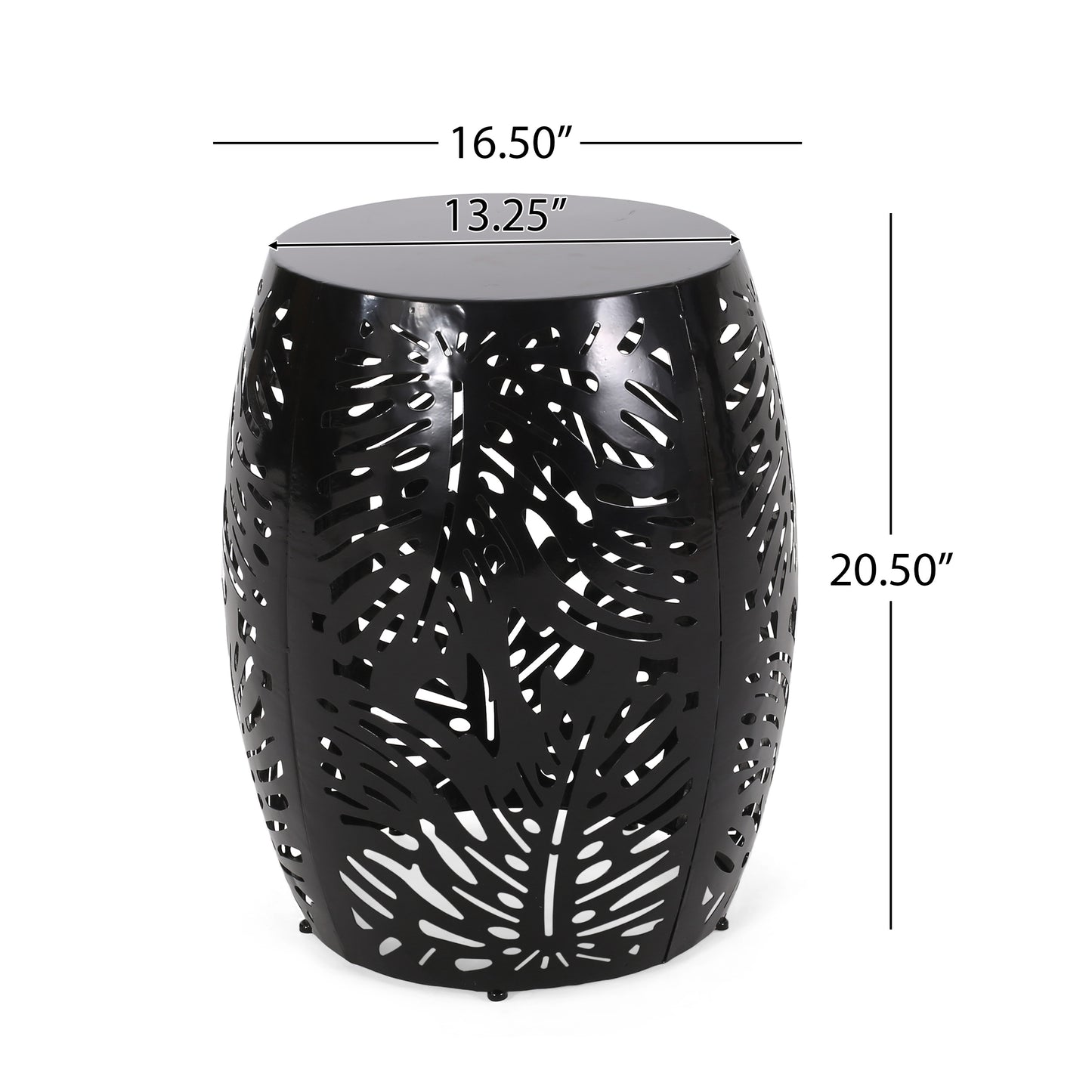 Metal End Table -Large