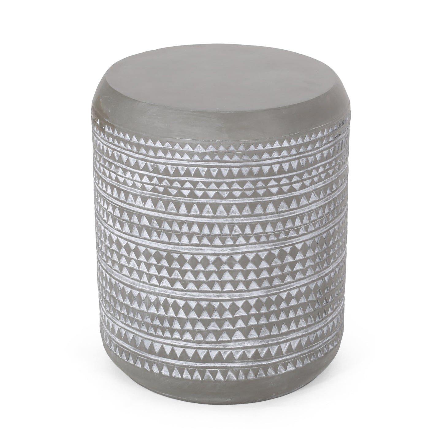 Outdoor LightWeight Concrete Side Table,MGO End Table