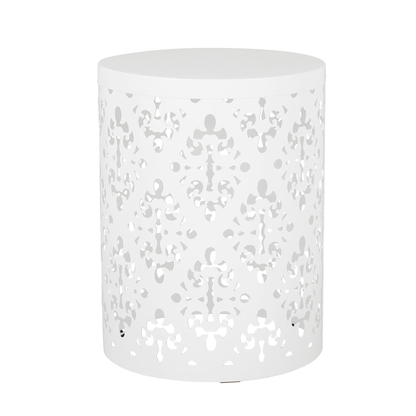 Outdoor Metal end Table -Large
