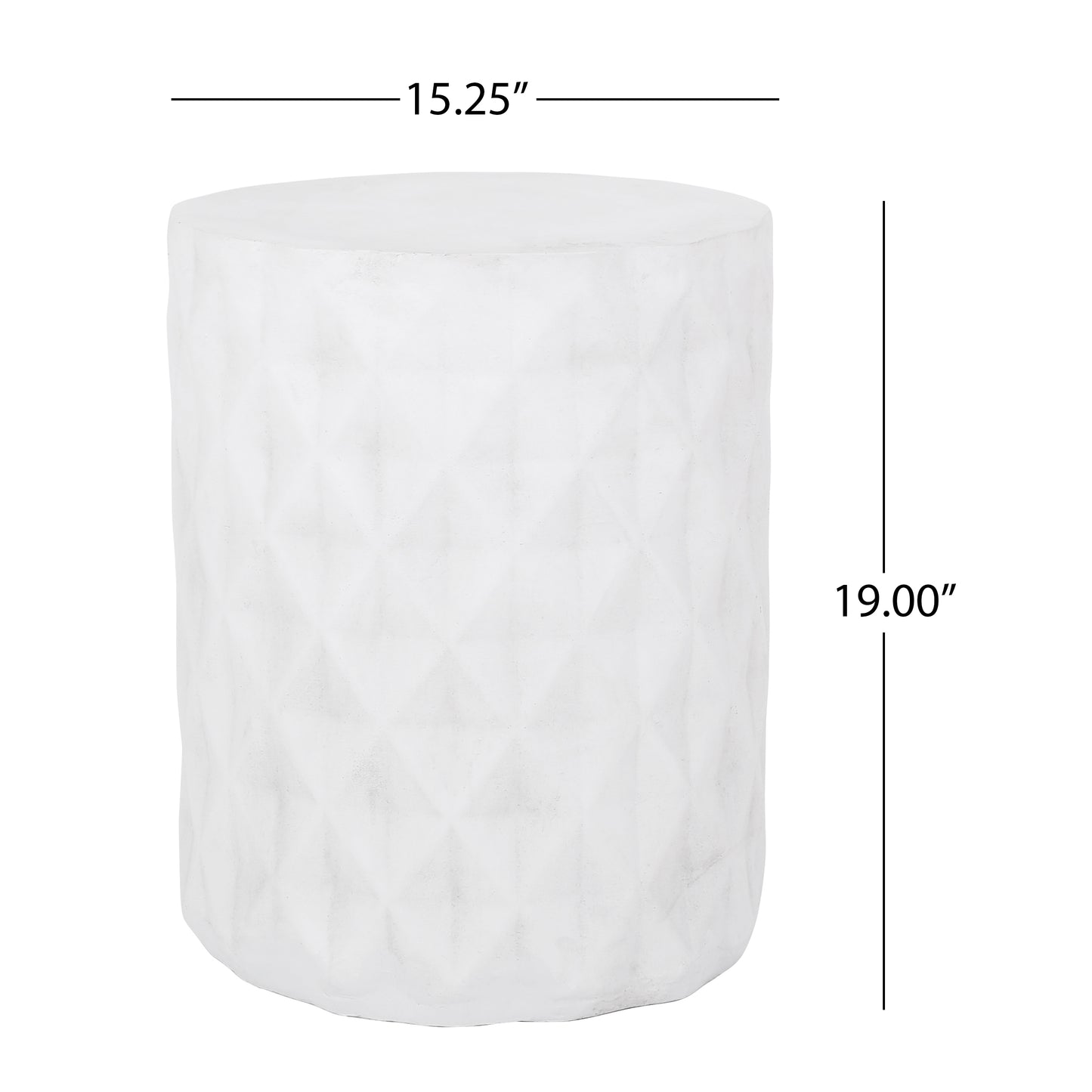 Outdoor LightWeight Concrete Side Table
