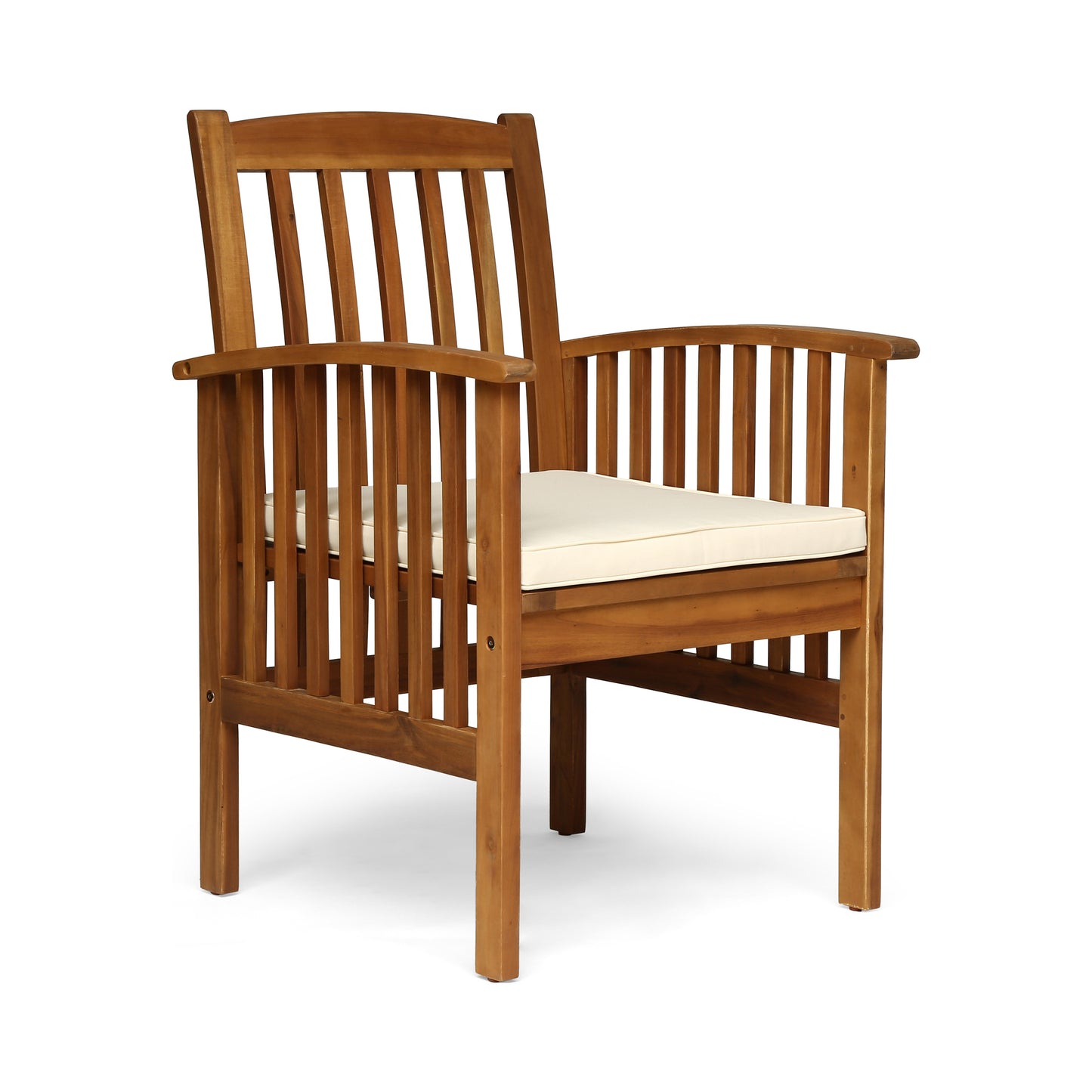 CASA ACACIA DINING CHAIR,2PCS with 2 Cushions