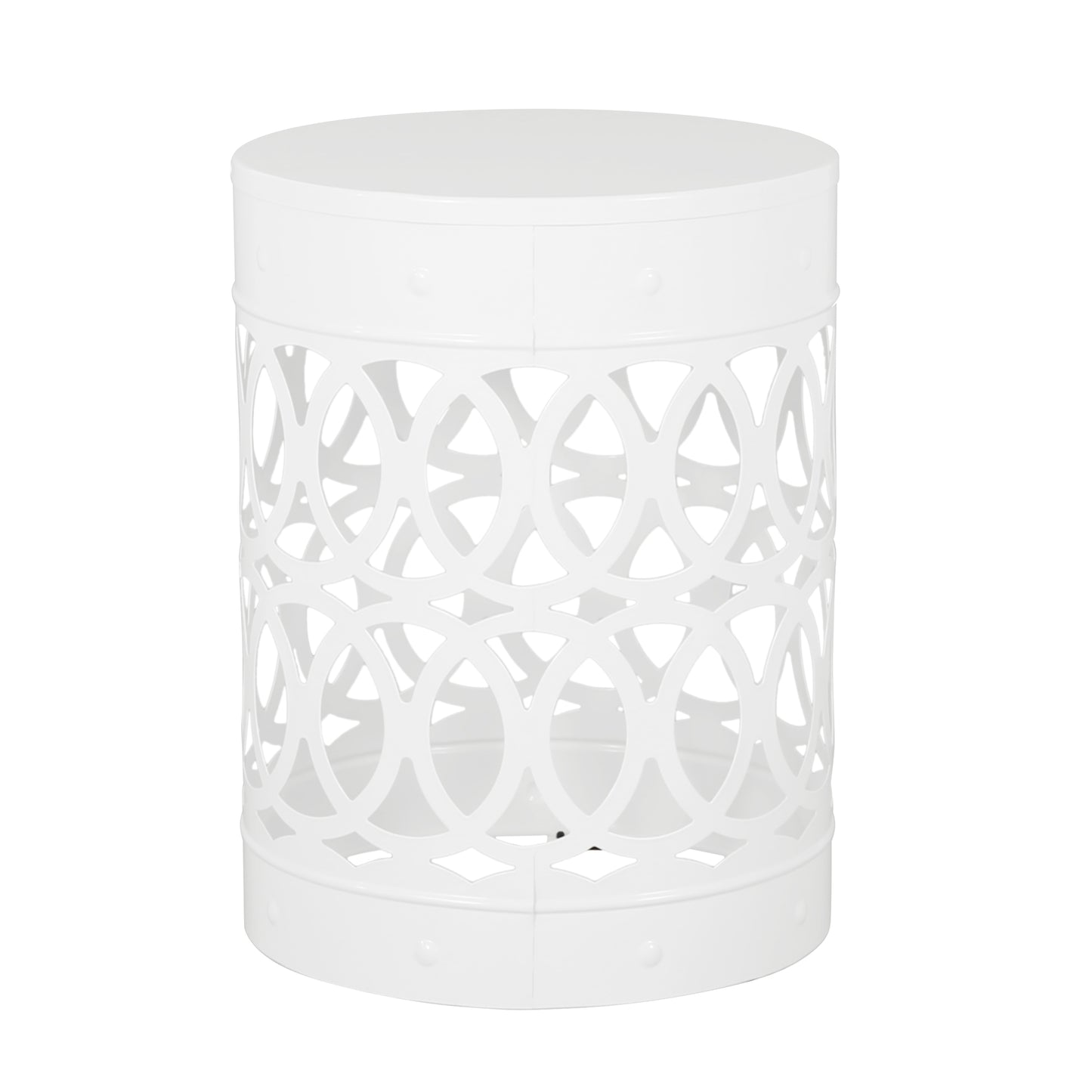 Outdoor Metal end Table -Large