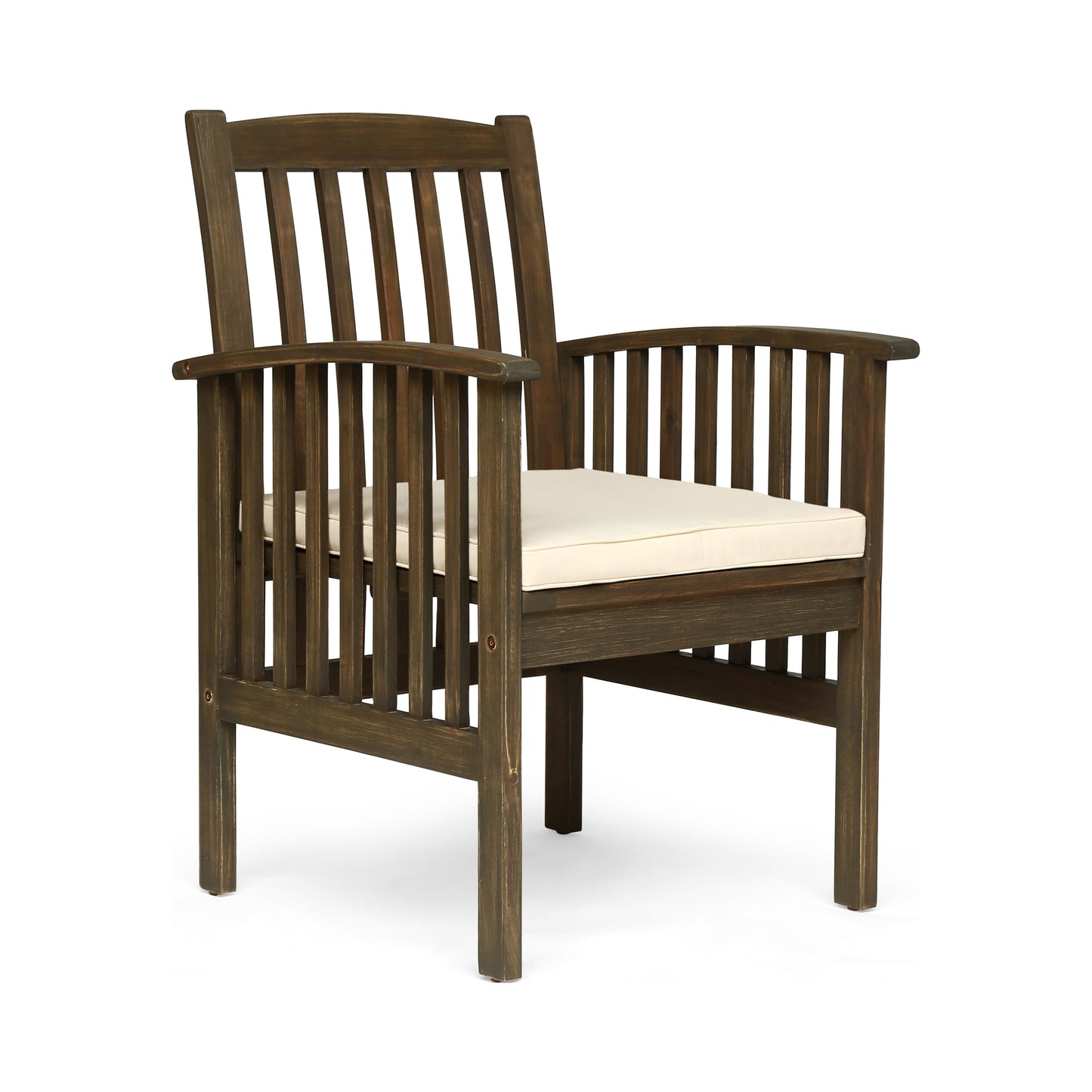 CASA ACACIA DINING CHAIR,2PCS with 2 Cushions