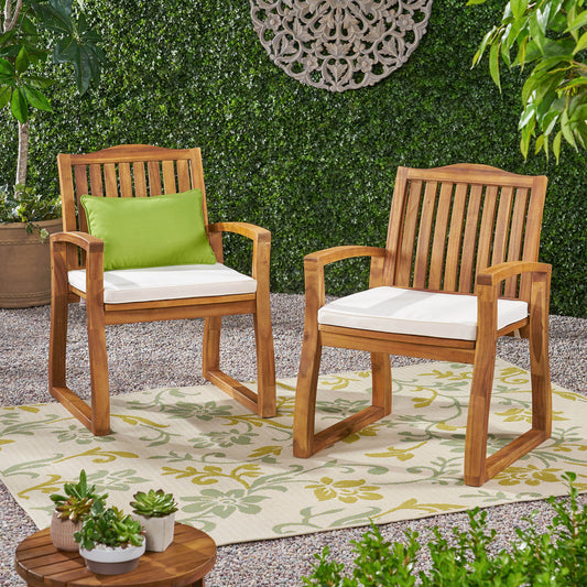 DELLA WOOD KD ARMCHAIR