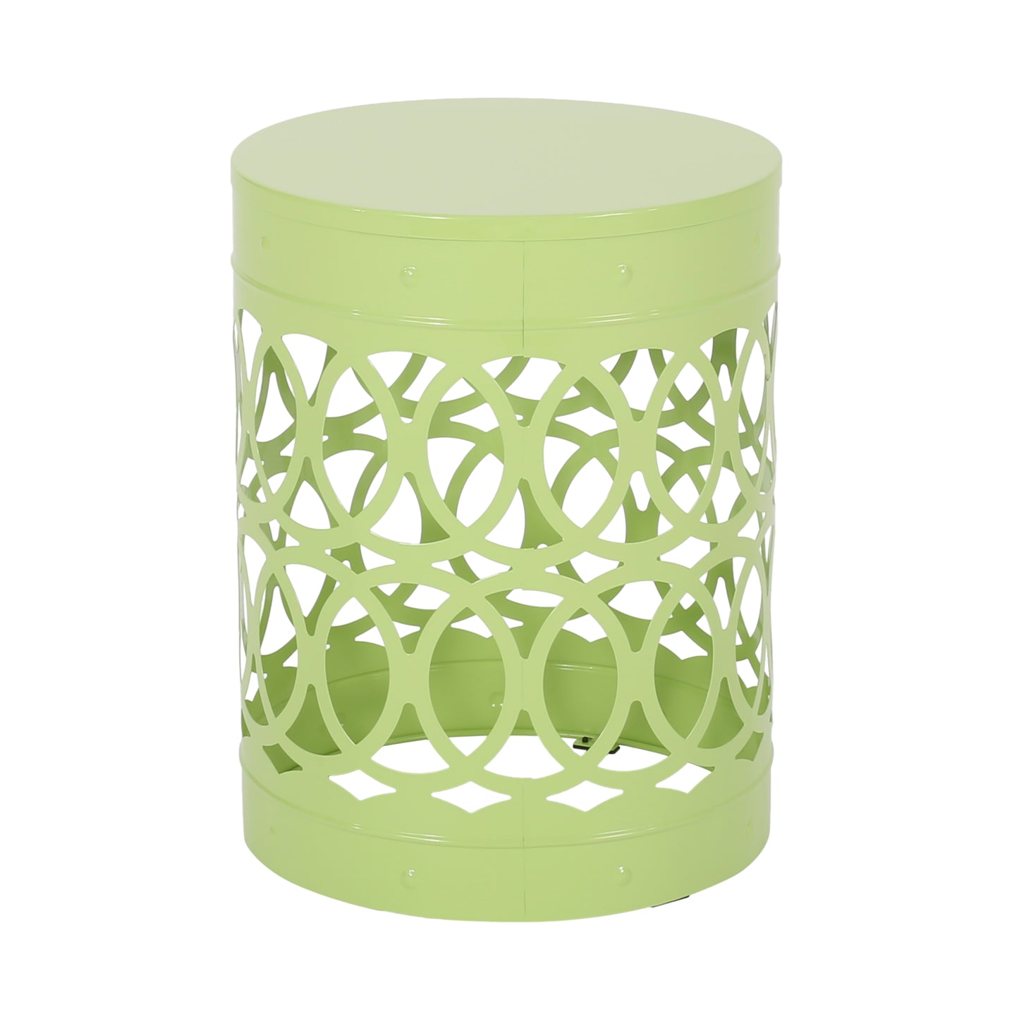 Outdoor Metal end Table -Large