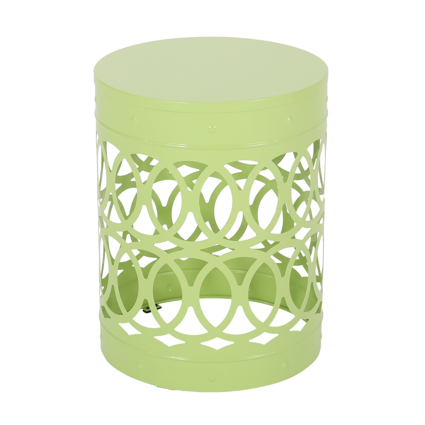 Outdoor Metal end Table -Large